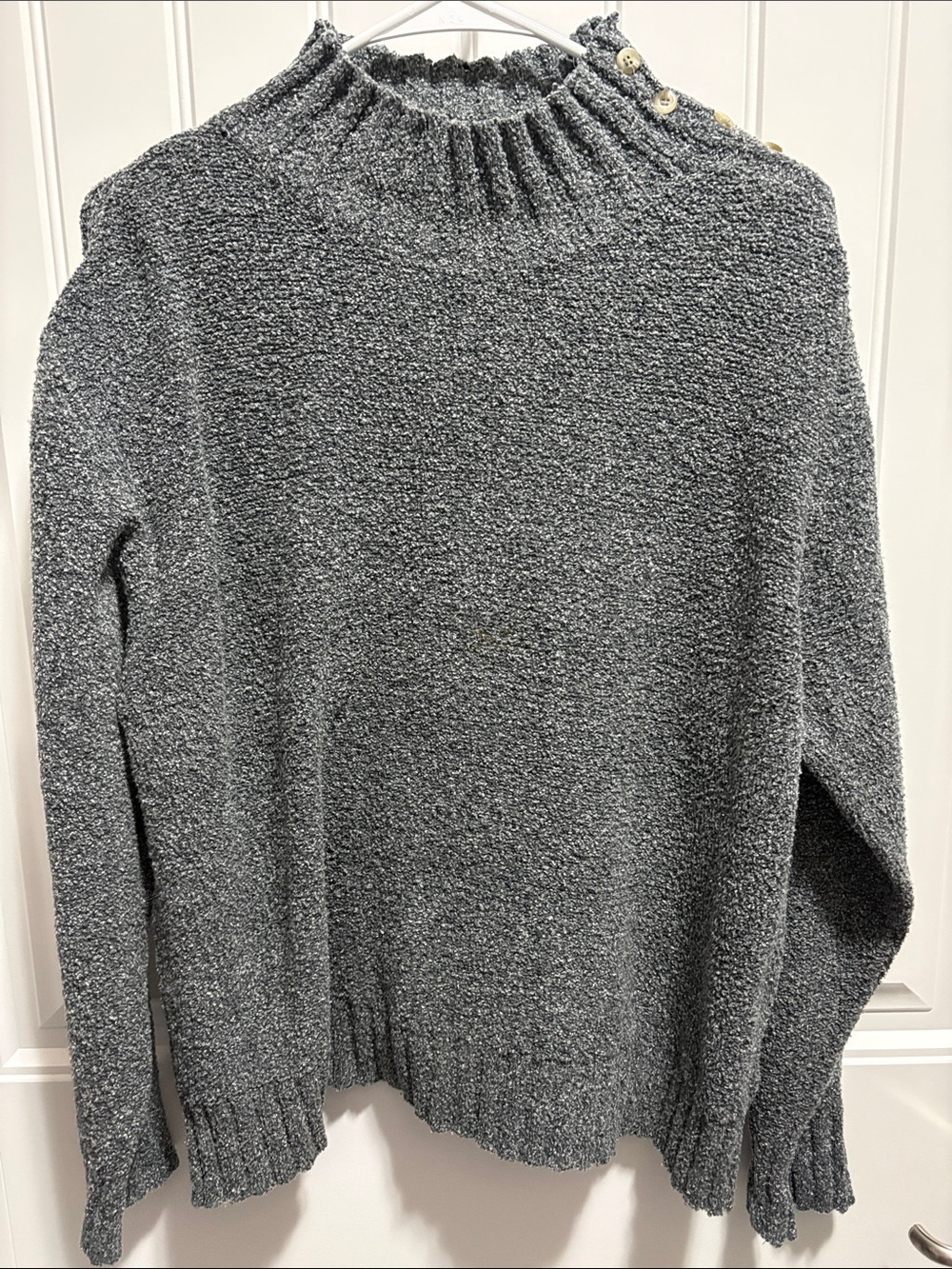 Vintage 2008 Columbia Women’s XL Gray Mock Neck Sweater